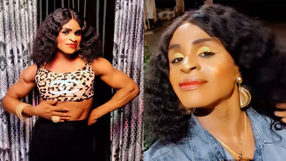 Abuja Area Mama nigerian transgender tiktok influencer