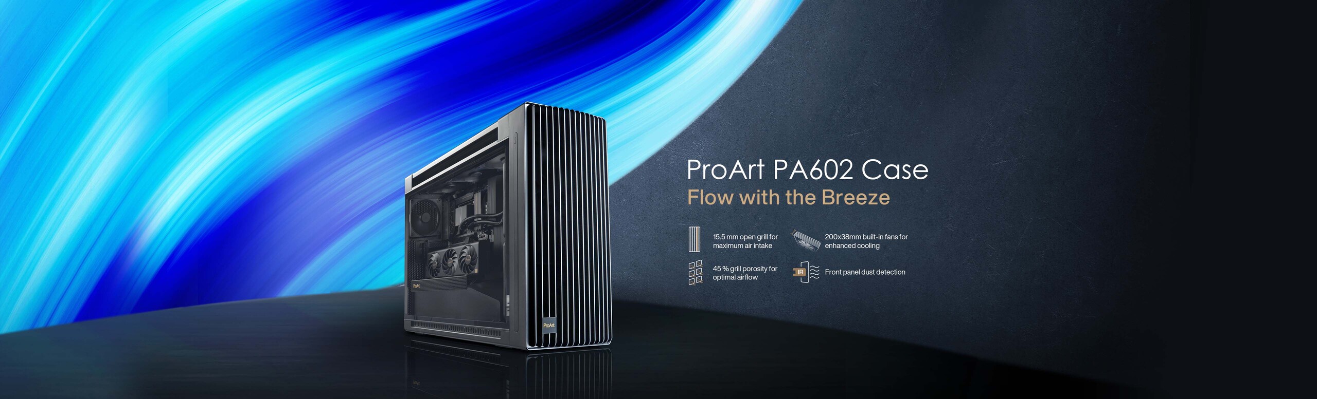 ProArt PA602 PC build key visual