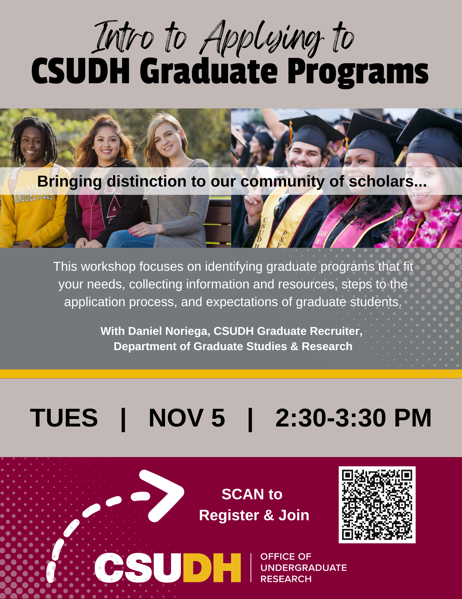 Intro-to-Applying-to-CSUDH-Graduate-Programs-Flyer