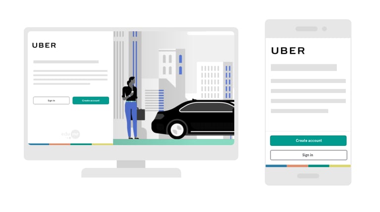 Low-friction-self-registration-edume-uber