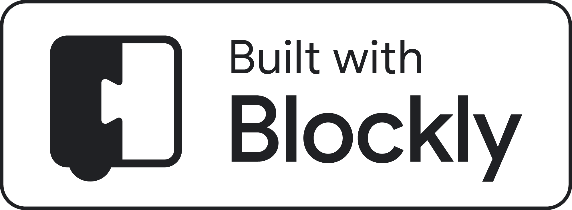 Built with Blockly Logo