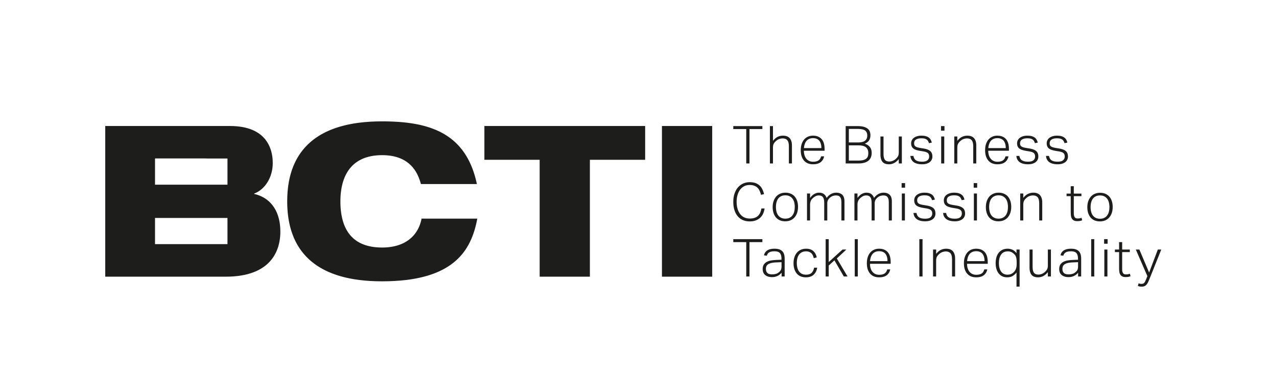 Logo for The Business Commission for Tackling Inequality