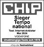 CHIP Test Sieger im Tempo national