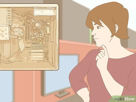 Step 5 Open your computer and locate each hardware component.