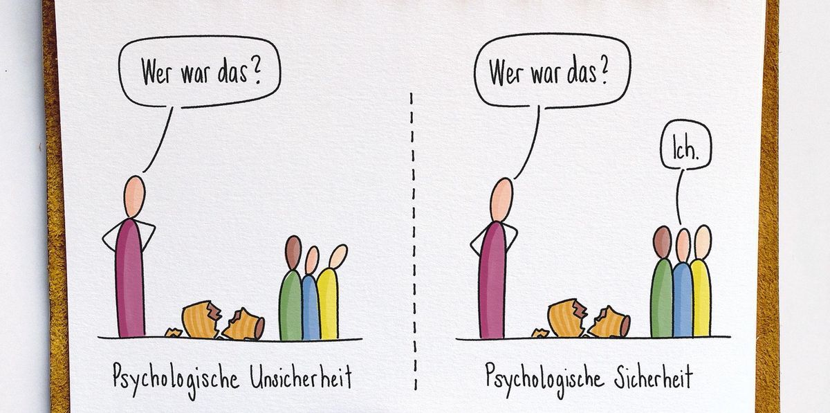 Illustration psychologische Sicherheit