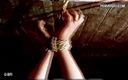 Hardcore slave sex: Punie 4 - suspension, bondage et flagellation dans une vid�o vintage