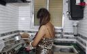 Anjalisingh_sexy: A Newly Married Desi Housewife Seduced and Fucked From Kitchen...