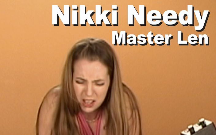 Picticon bondage and fetish: Nikki Needy &amp; Master Len BDSM sybian climax