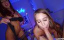 Mr.Lucky POV: Incre�ble tr�o con chicas intercambiando leche