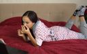 Pantera Nika: I'm Lying on the Bed, Watching a Movie and Picking...