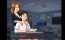 Lana Game plays: Summertime Saga Part 7 - the Horny MILF French Teacher