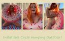 SheryX: Uppbl�sbar fetisch: Cirkelhuckande p� sols�ng