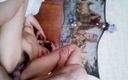 Hairy Homemade Amateur Orgasms: Une bite forte baise ma chatte poilue