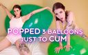 Stacy Moon: Poppade tre ballonger bara f�r att f� en orgasm