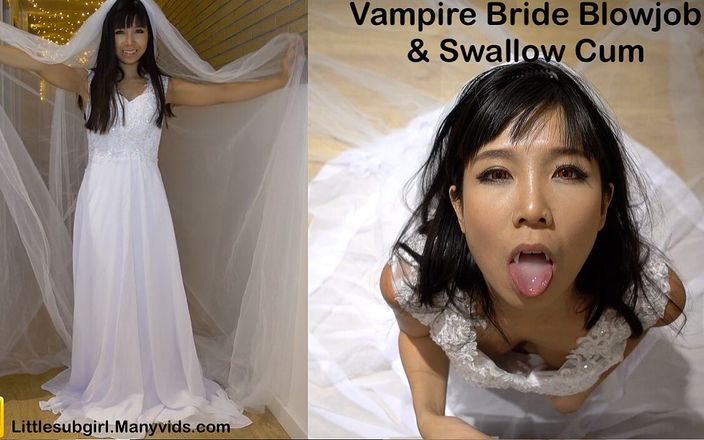 Littlesubgirl: La sposa del vampiro fa un pompino e ingoia sperma - 4k