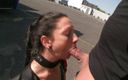 Absolute BDSM films - The original: Dem�tigender blowjob auf der stra�e