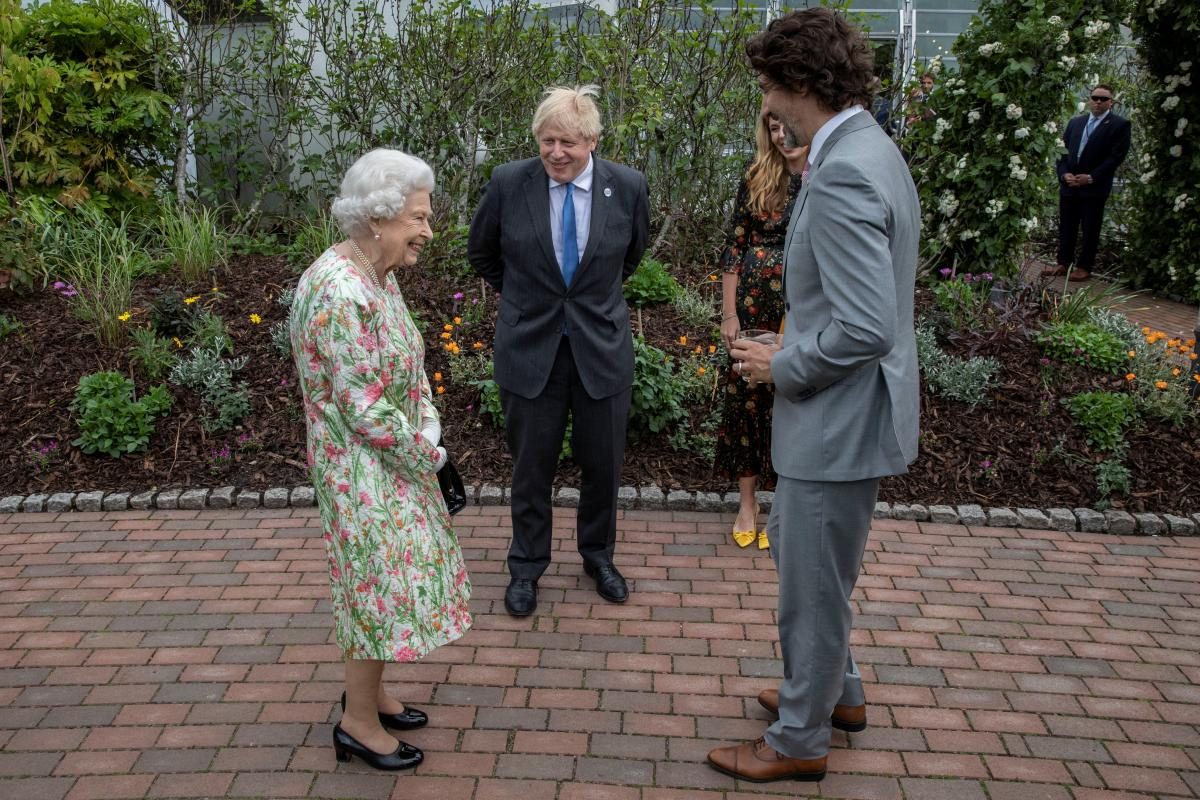 Pictures Queen Elizabeth II meets G7 leaders 12 June 2021