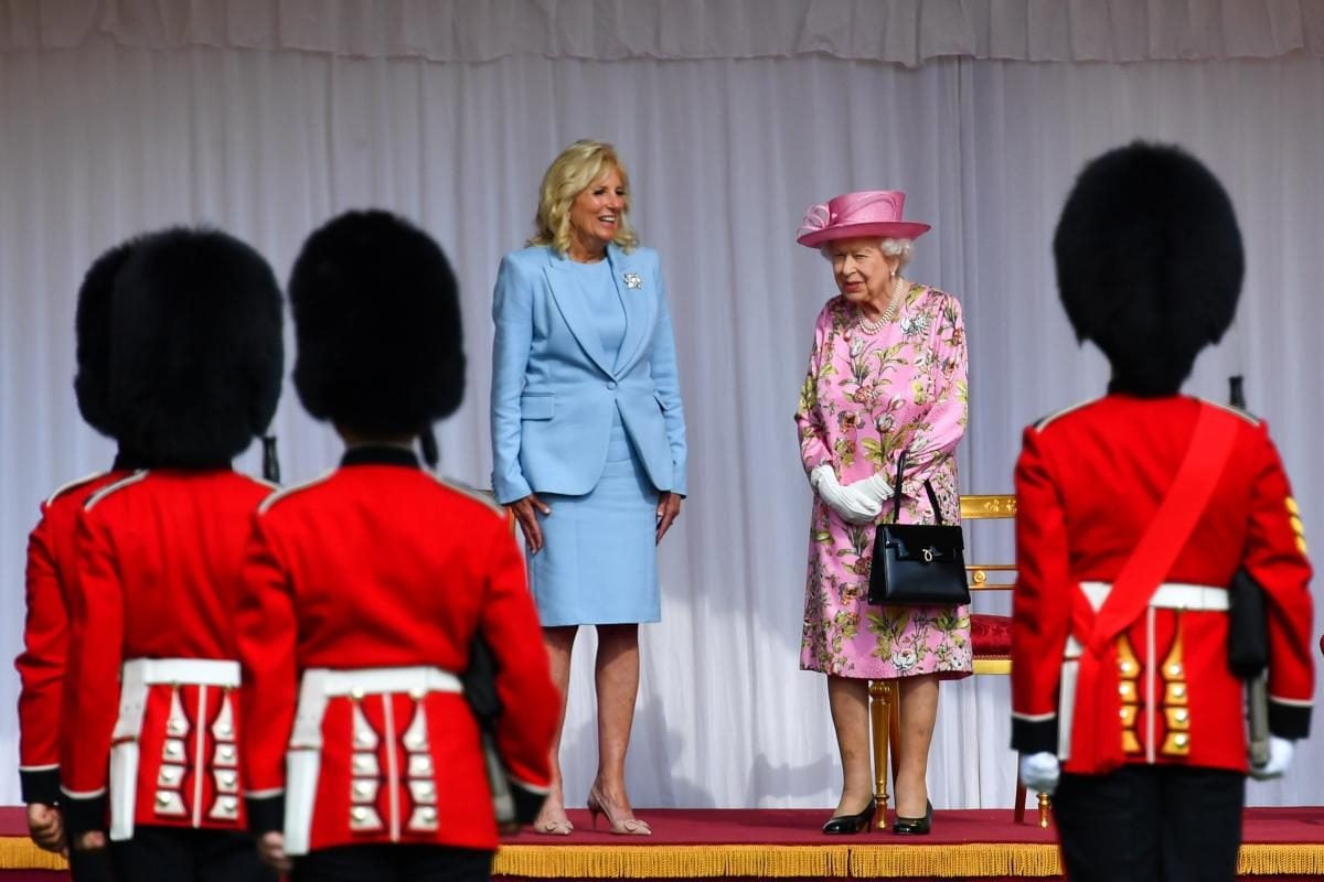 Pictures Queen Elizabeth II meets President Biden, the First Lady 13 June 2021