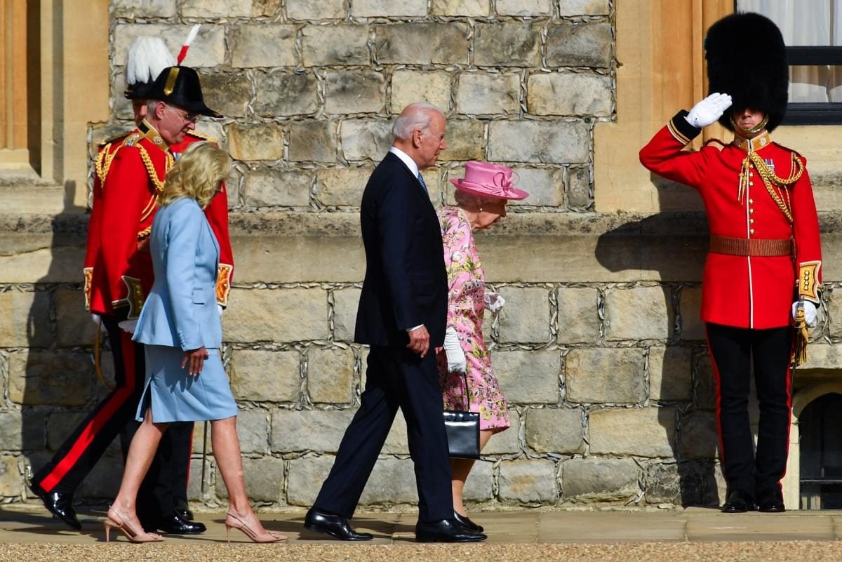 Pictures Queen Elizabeth II meets President Biden, the First Lady 13 June 2021