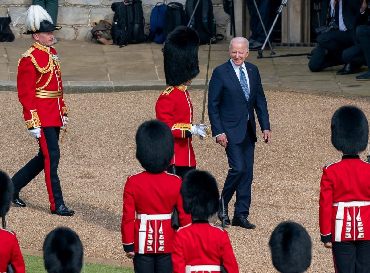 Pictures Queen Elizabeth II meets President Biden, the First Lady 13 June 2021