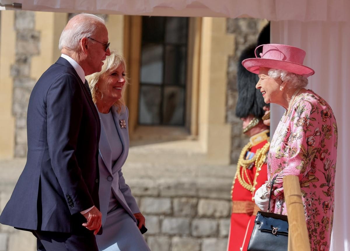 Pictures Queen Elizabeth II meets President Biden, the First Lady 13 June 2021