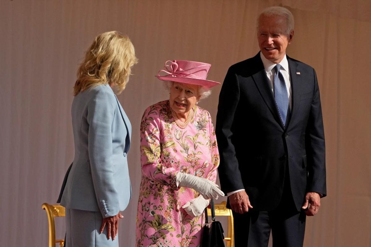 Pictures Queen Elizabeth II meets President Biden, the First Lady 13 June 2021