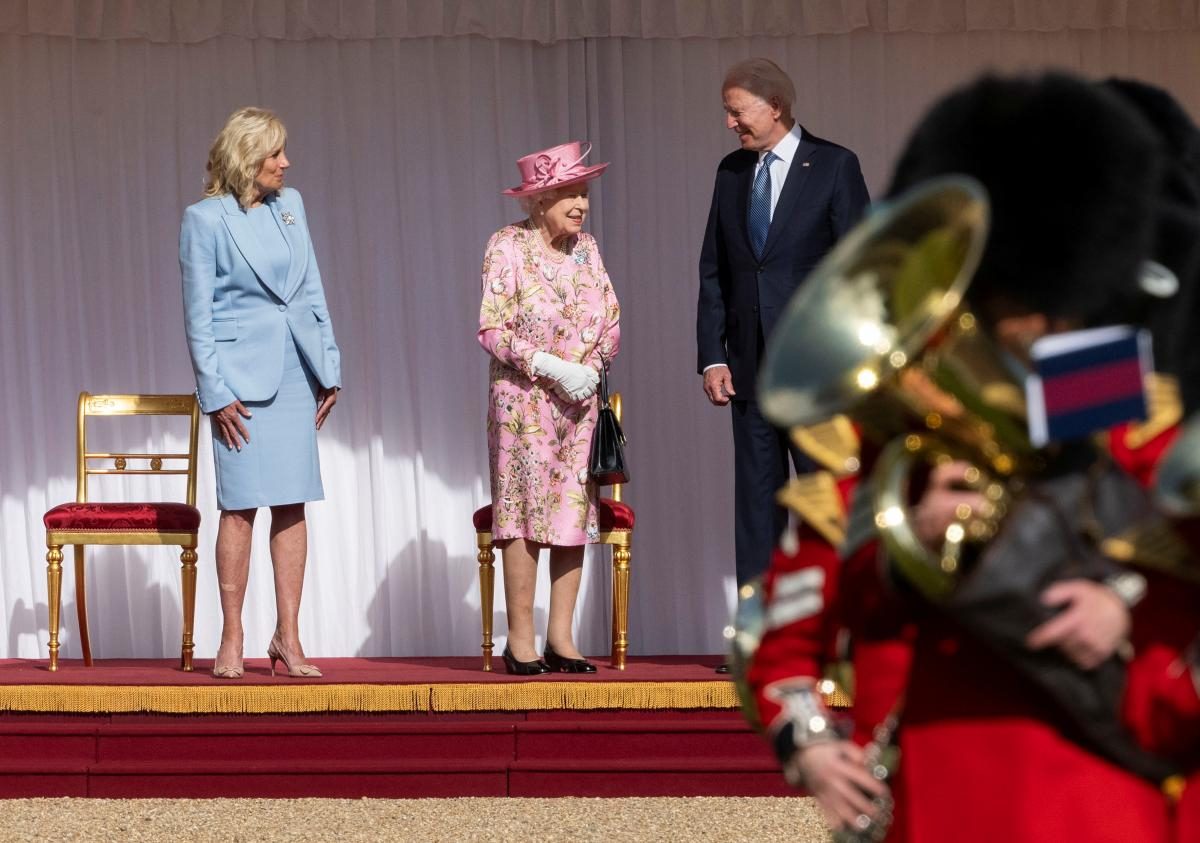 Pictures Queen Elizabeth II meets President Biden, the First Lady 13 June 2021