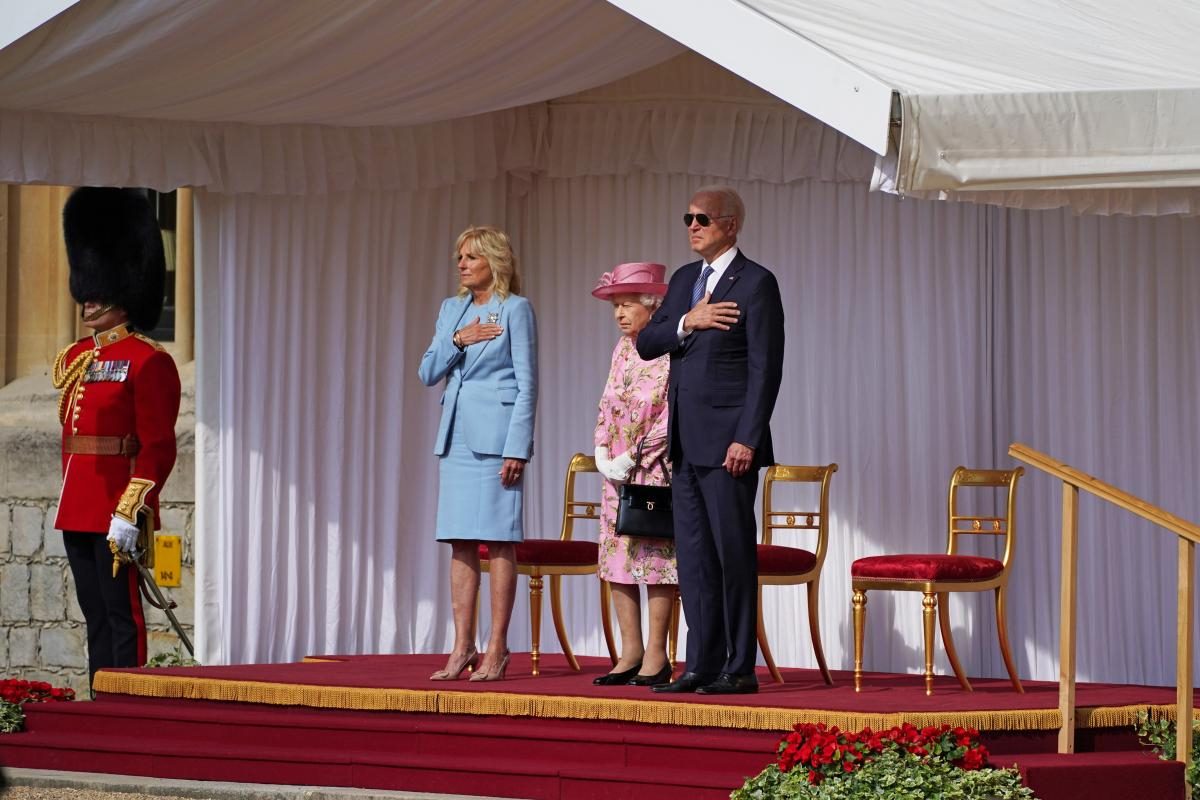 Pictures Queen Elizabeth II meets President Biden, the First Lady 13 June 2021