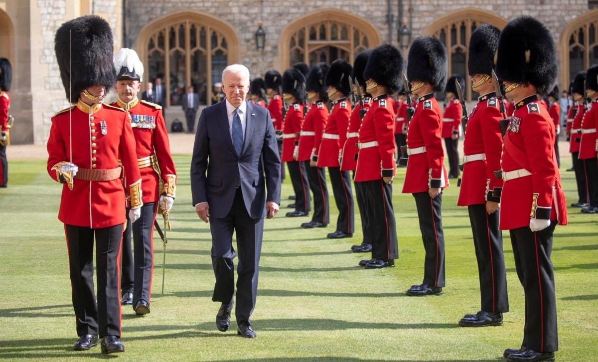 Pictures Queen Elizabeth II meets President Biden, the First Lady 13 June 2021