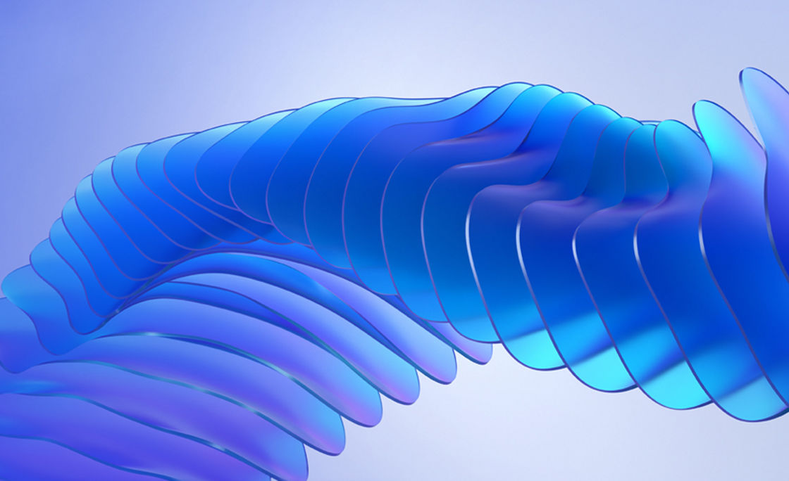 abstract-shape-glass-wavy-banner