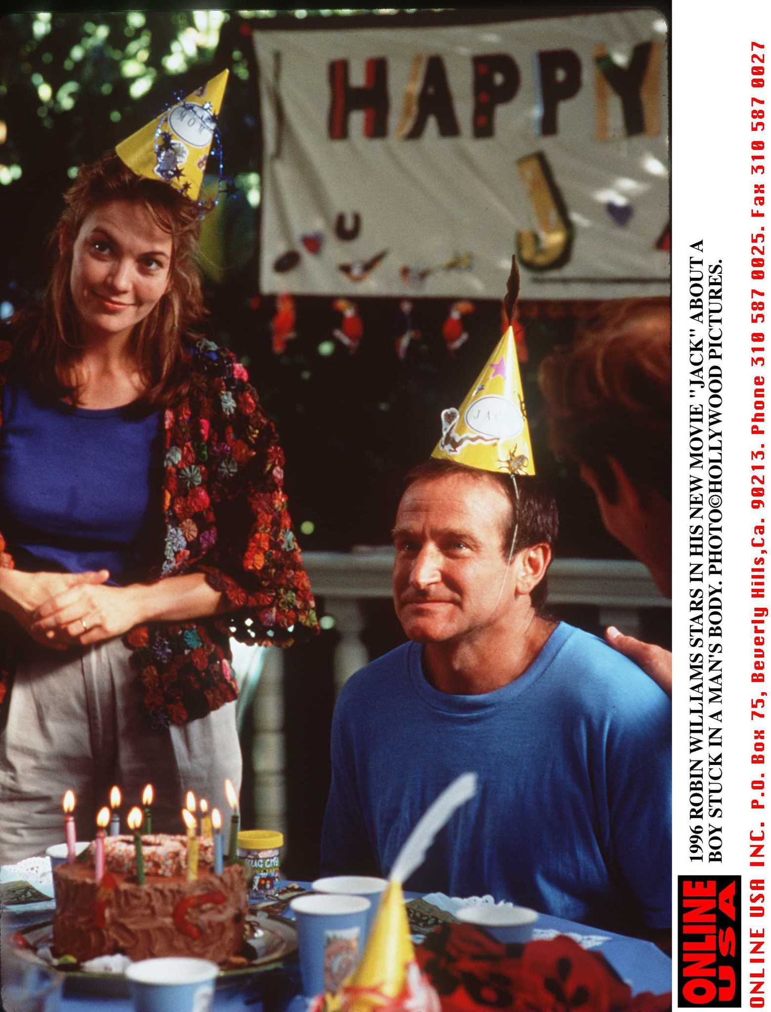 Diane Lane and Robin Williams in Jack (1996)