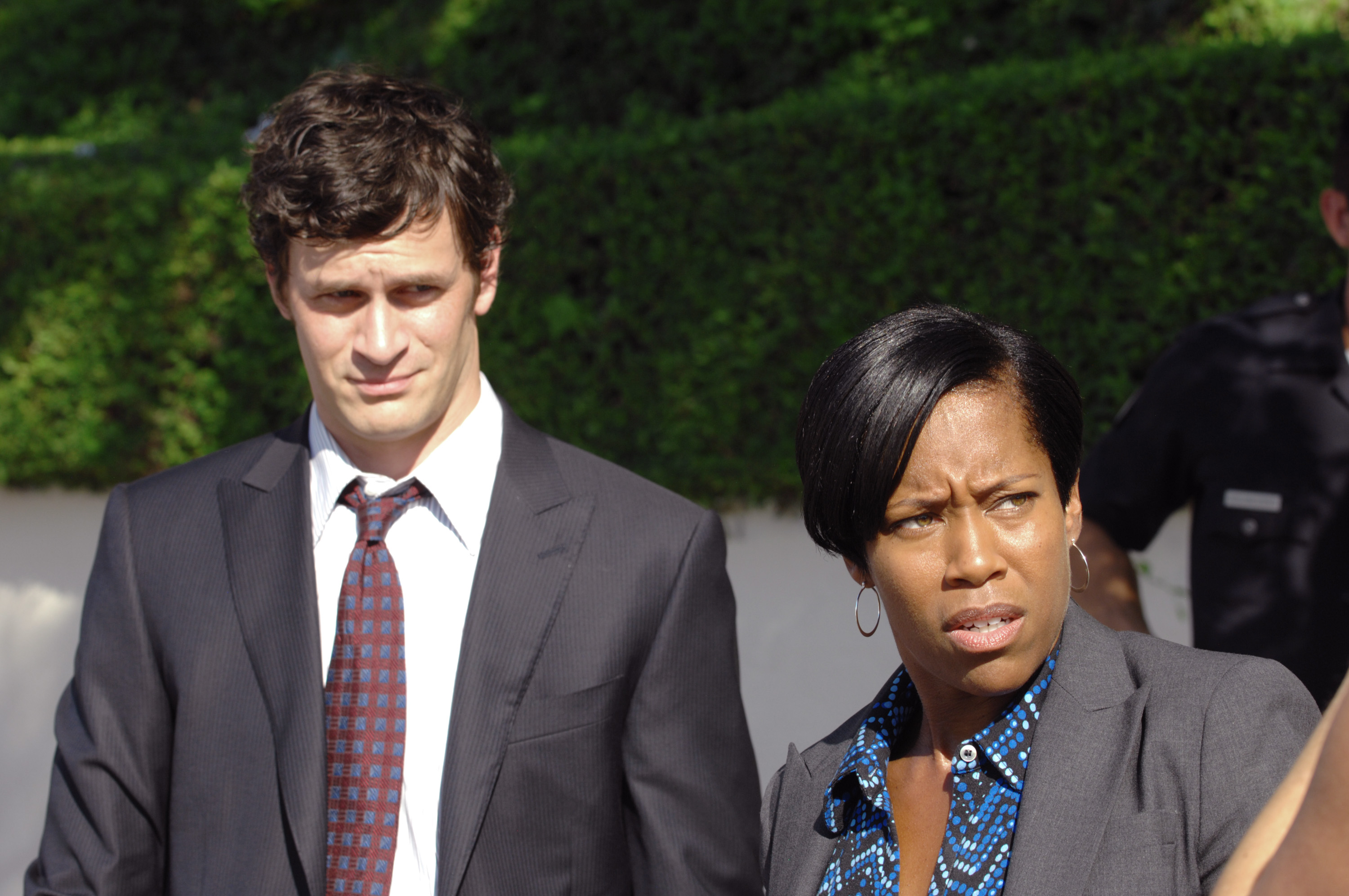 Regina King and Tom Everett Scott in Southland (2009)