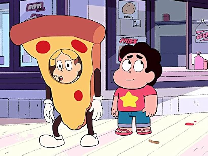 Atticus Shaffer and Zach Callison in Steven Universe (2013)