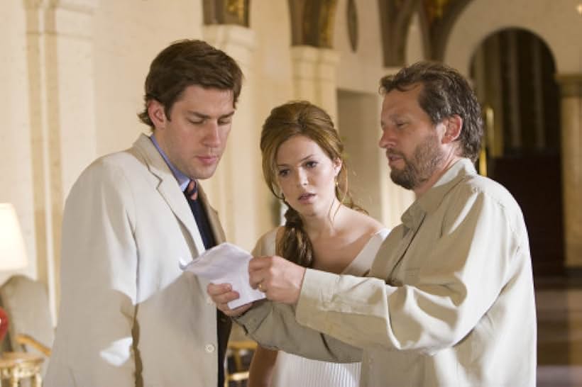 Ken Kwapis, Mandy Moore, and John Krasinski in License to Wed (2007)