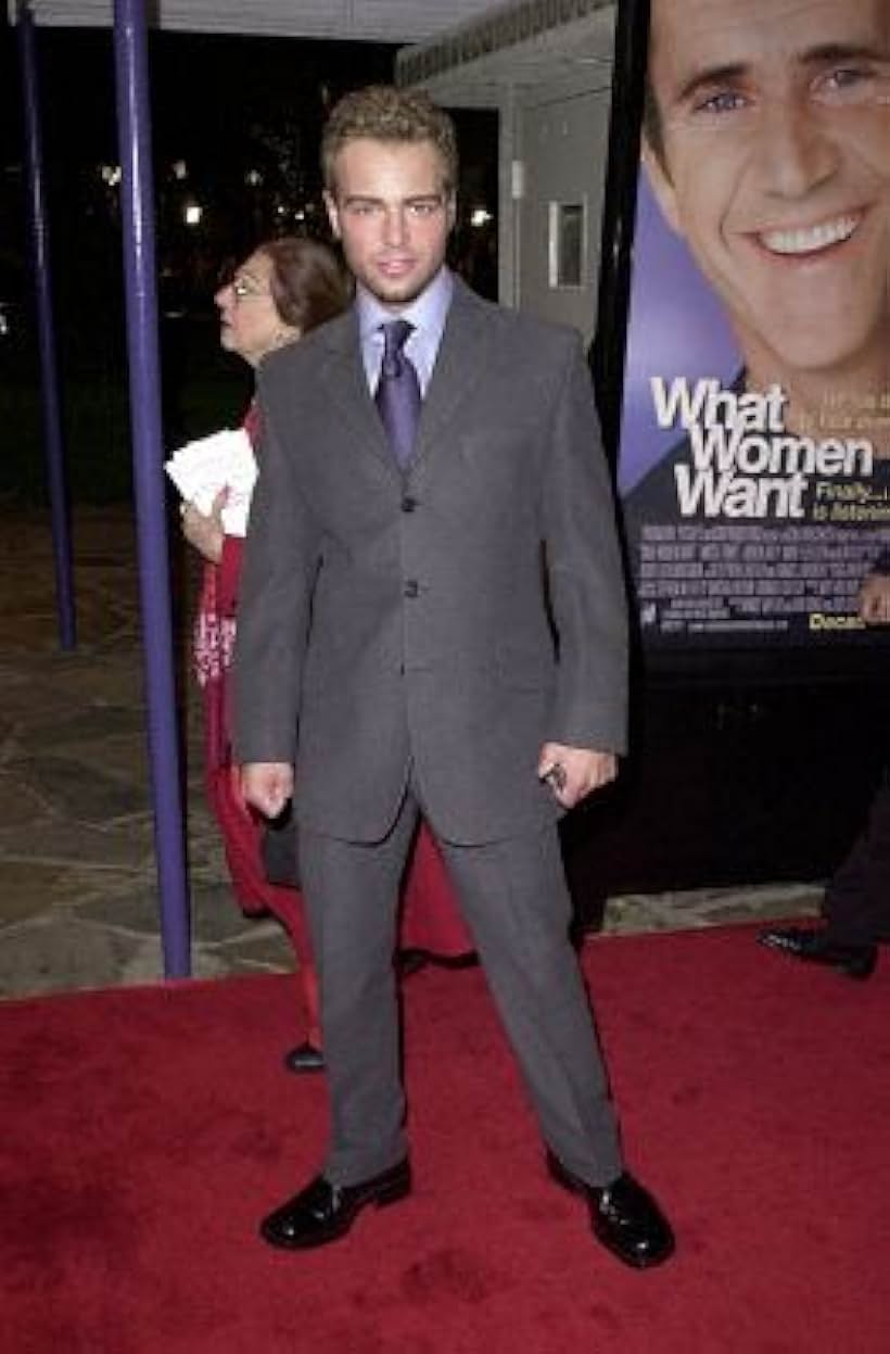 Joey Lawrence at an event for What Women Want (2000)