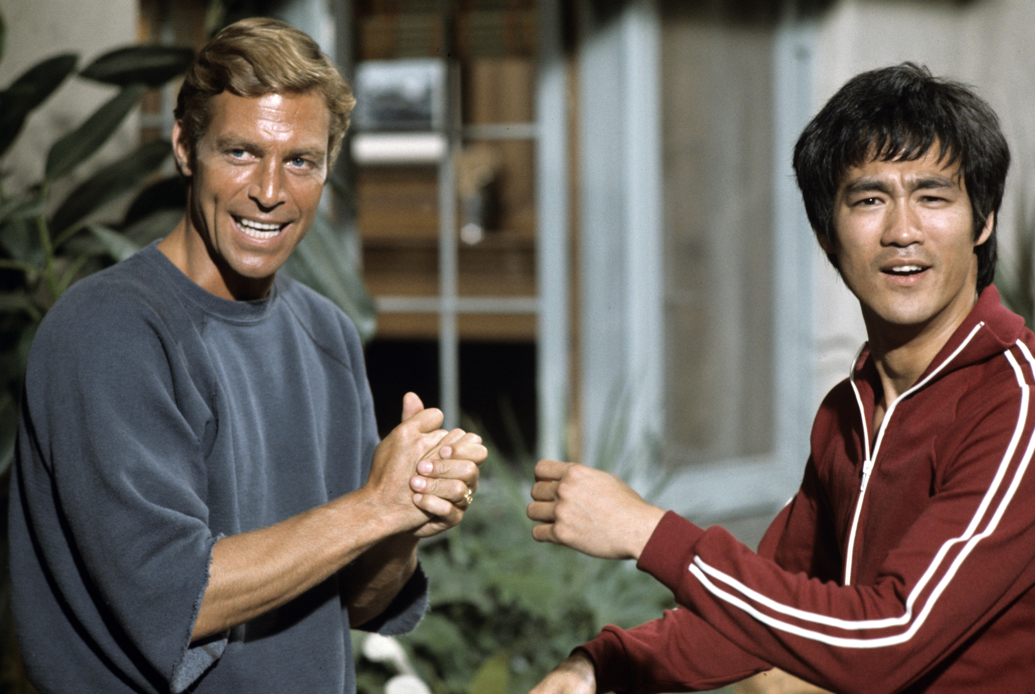 Bruce Lee and James Franciscus in Longstreet (1971)