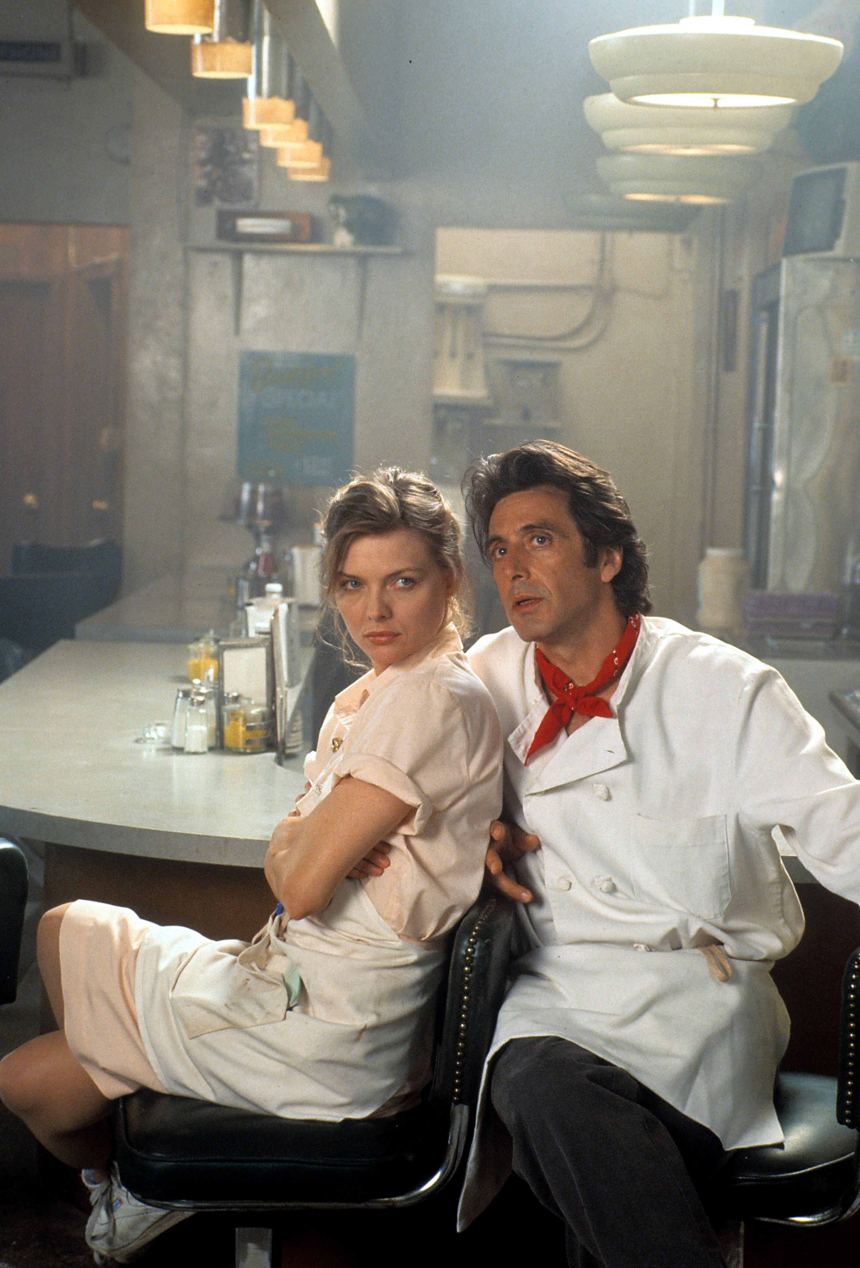 Al Pacino and Michelle Pfeiffer in Frankie and Johnny (1991)