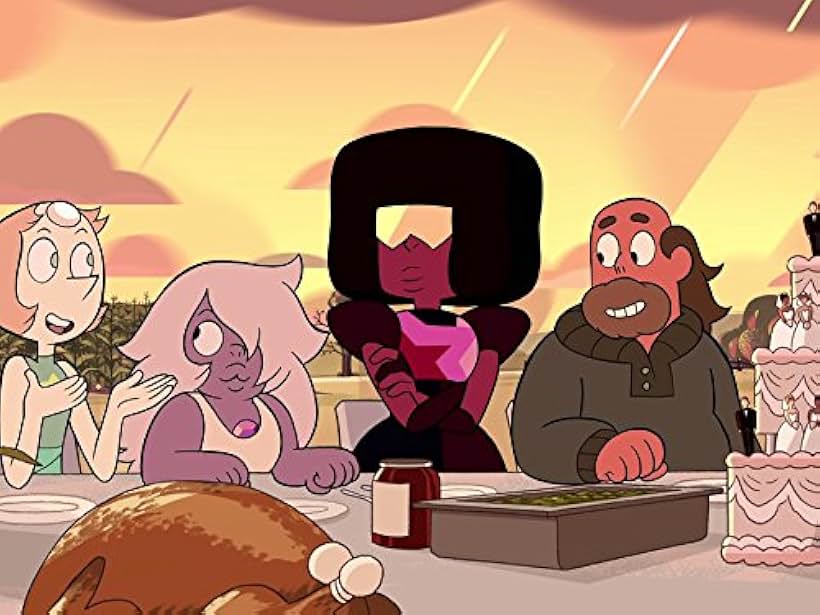 Deedee Magno, Tom Scharpling, Estelle, and Michaela Dietz in Steven Universe (2013)