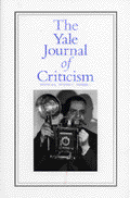 The Yale Journal of Criticism cover