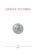 Dante Studies cover