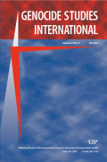 Genocide Studies International cover