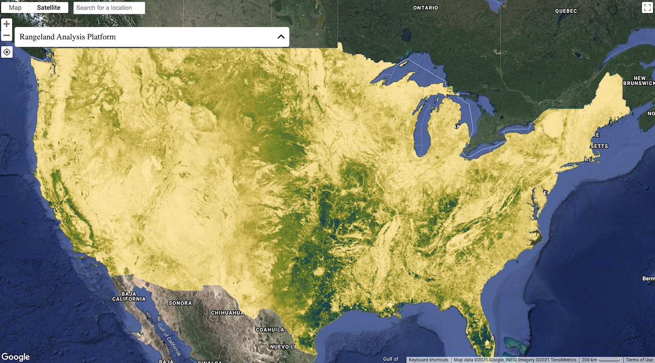 Rangeland Analysis Platform