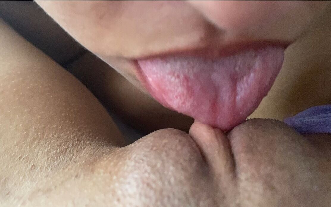 My Lesbian Best Friend Makes Me Cum Many Times by Sucking My Giant Clit