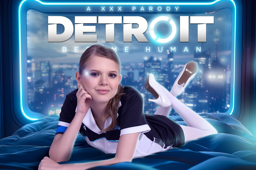 VRCosplayX Coco Lovelock as Kara in DETROIT BECOME HUMAN Becomes Sentient And Horny