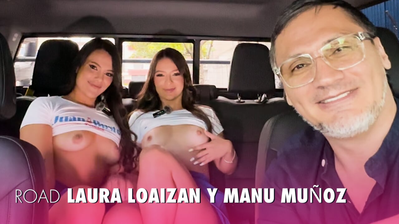 Colombian beauties Lau Loaizan y Manu Munoz eat each other out on Juan Bustos ROAD