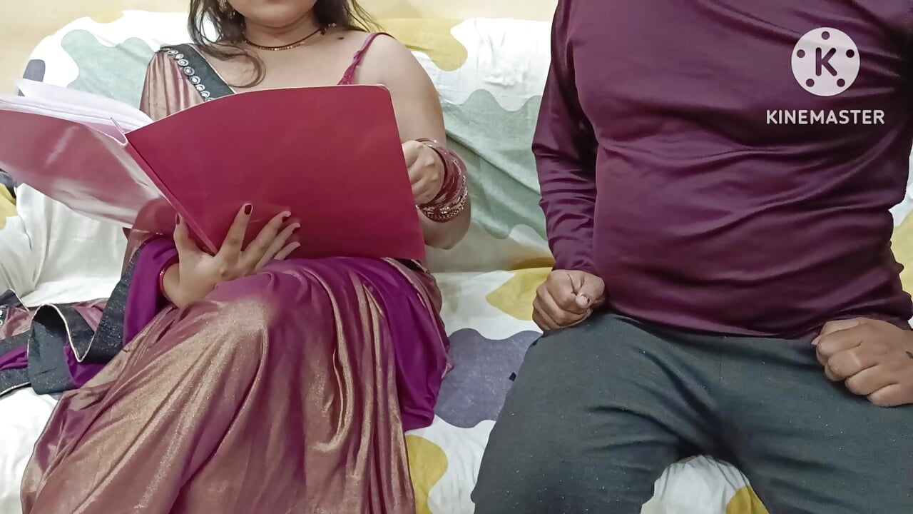 Desi Indian Teacher gives Blowjob and Fucked By student With Hindi Audio Hindi  sex