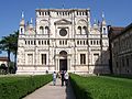 Biserica mănăstirii Certosa di Pavia, Italia.