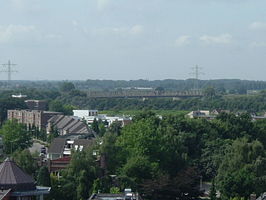 De Maasbrug bij Gennep, onderdeel van de N264