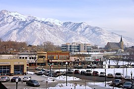 Ogden Downtown vom Treehouse children's museum, 2010