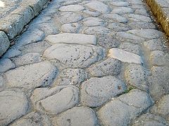 Pavaj roman în Herculaneum